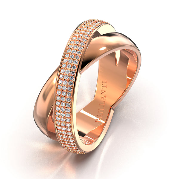 X-Ring in Roségold