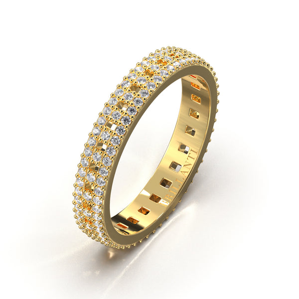 Majestätischer Ring in Gold