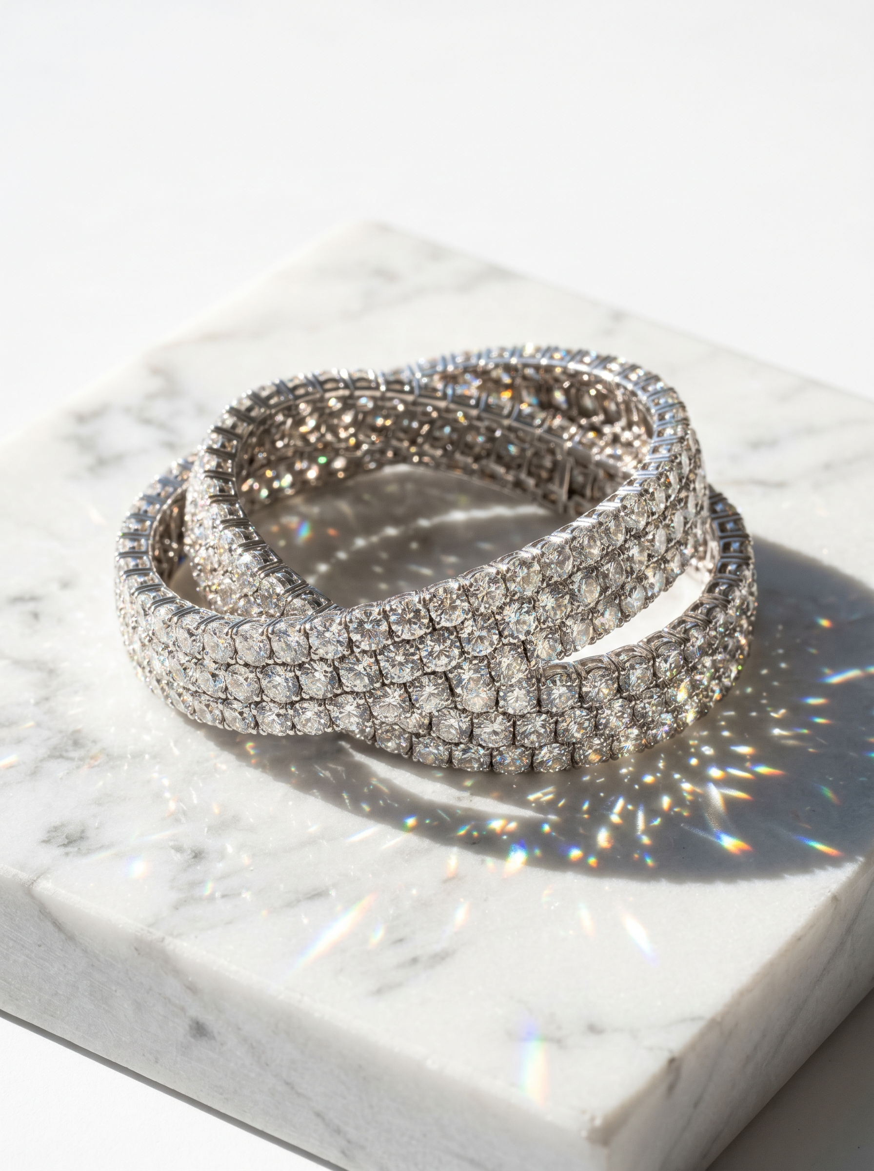 Iced Out Tennis Bracelet Diamonds